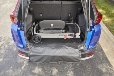 Weber Traveler Transportschutz im Kofferraum